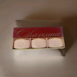 Vintage Avon Charisma Soap NOS 3 Bars Cakes 3 oz each Unused